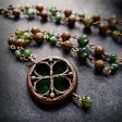 viriditas - floriated clover miracle window amulet Sale