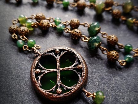 viriditas - floriated clover miracle window amulet Sale