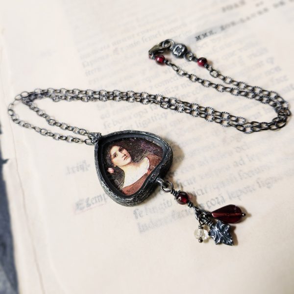 lady clare - illuminata pictorial shrine amulet Supply