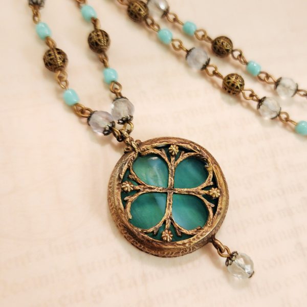 theia - floriated clover miracle window amulet Online