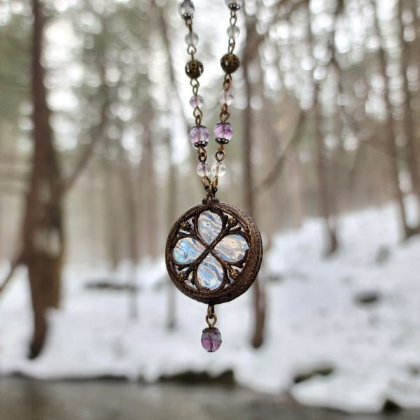 florialia - floriated clover miracle window amulet For Cheap