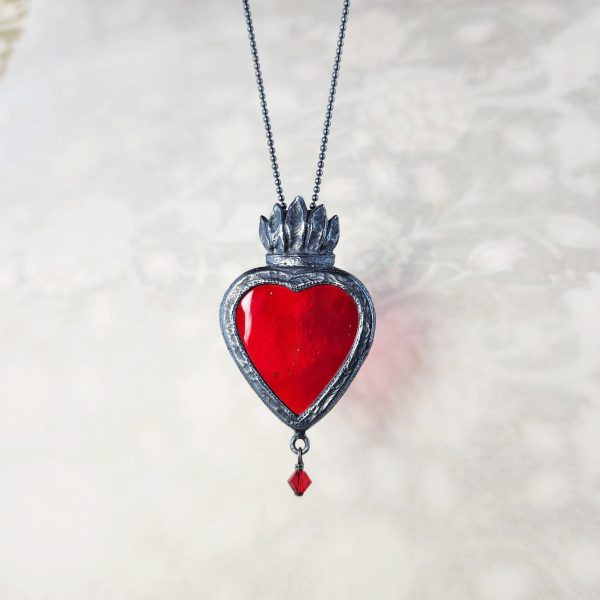 calabrum - sacred heart amulet Hot on Sale