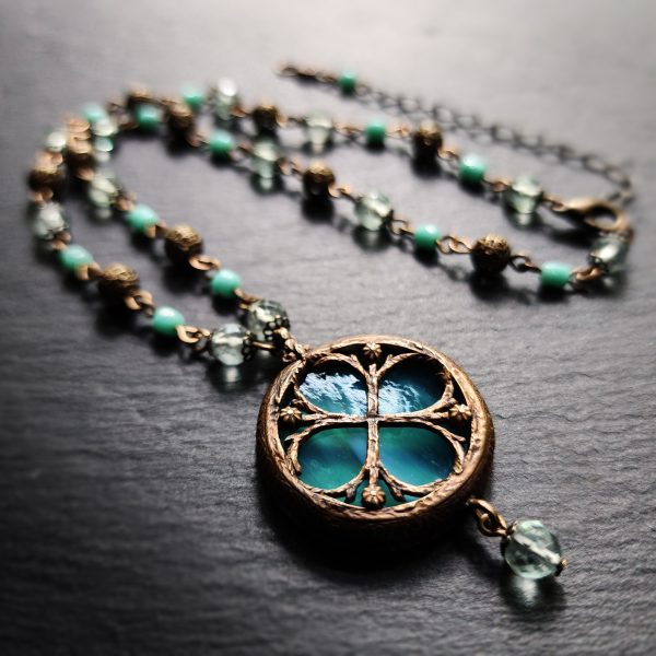 theia - floriated clover miracle window amulet Online