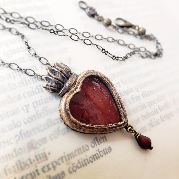 vita sanguinis - a sacred heart amulet For Discount