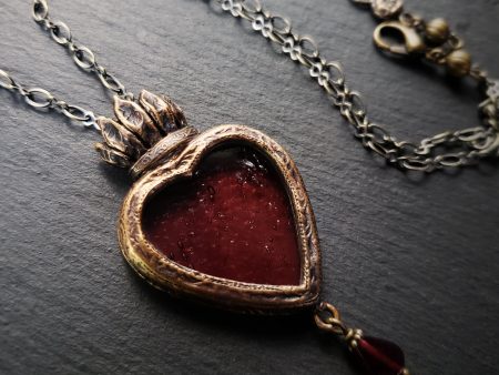 vita sanguinis - a sacred heart amulet For Discount