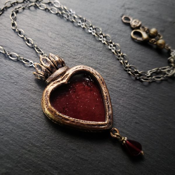 vita sanguinis - a sacred heart amulet For Discount