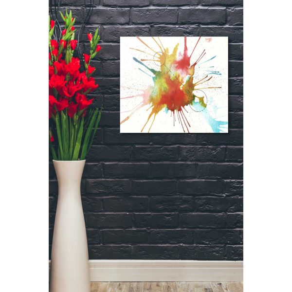 Watercolor Splat  by Craig Snodgrass, Canvas Wall Art Hot on Sale