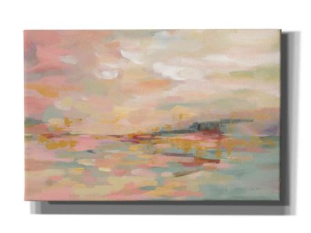 Pink Waves  by Silvia Vassileva, Canvas Wall Art Online