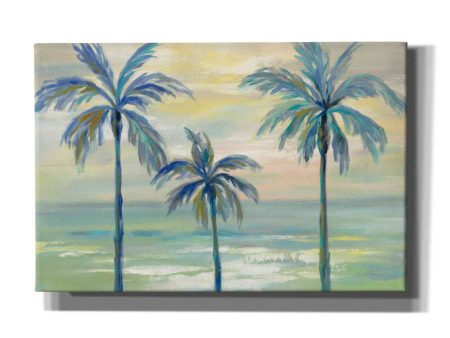 Marine Layer Palms  by Silvia Vassileva, Canvas Wall Art Hot on Sale