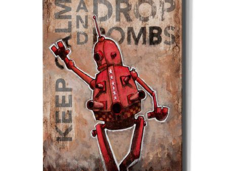 Drop Bombs  by Craig Snodgrass, Canvas Wall Art For Sale