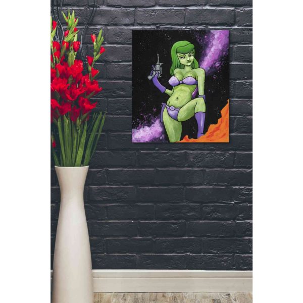 Green Space Girl  Craig Snodgrass, Canvas Wall Art For Sale