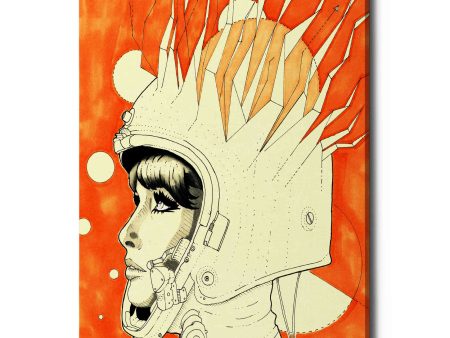 Space Queen Fire  by Craig Snodgrass, Canvas Wall Art Fashion