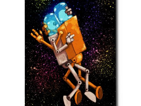 Robo Love  by Craig Snodgrass, Canvas Wall Art For Sale