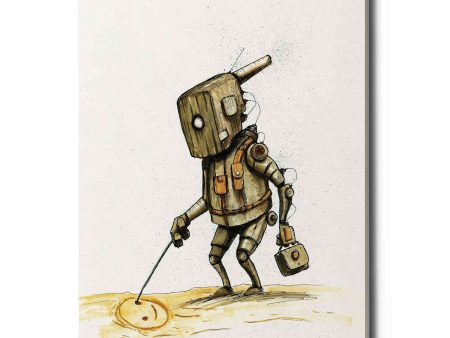 Ink Bot 3.0  by Craig Snodgrass, Canvas Wall Art Cheap