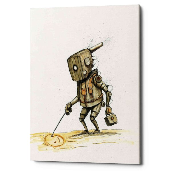 Ink Bot 3.0  by Craig Snodgrass, Canvas Wall Art Cheap