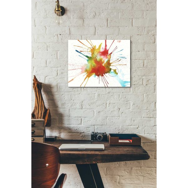 Watercolor Splat  by Craig Snodgrass, Canvas Wall Art Hot on Sale