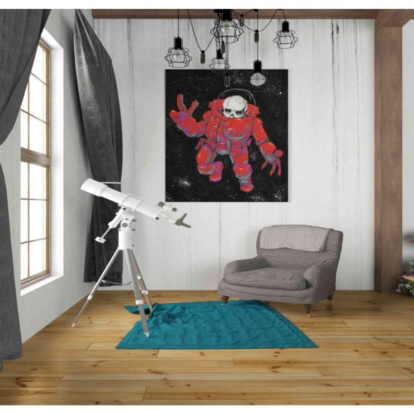 Astro Skull  Craig Snodgrass, Canvas Wall Art Fashion