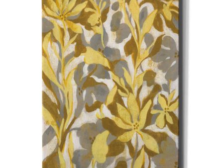 Painted Tropical Screen I  by Silvia Vassileva, Canvas Wall Art For Sale