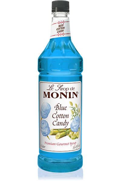 Blue Cotton Candy - Monin - Premium Syrups and Flavourings - 4 x 1 L per case Discount