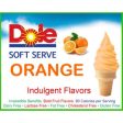 Dole Orange Soft Serve Mix  - 4.4 Lbs. Bag - Case (4 X 4.4lb Bags) Online Sale