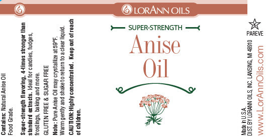 Anise Oil Natural - Food Grade Essential Oils 1oz., 16 oz., 1 Gallon For Sale