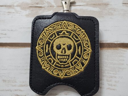 Pirate Coin Hand Sanitizer Holder Fashion