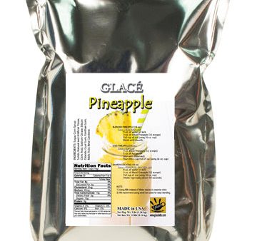 Pineapple 4 in 1 Mix for Bubble Tea, Smoothies, Lattes and Frappes, 3 lbs. Bag (Case 6 x 3 lbs. Bags) - Made in the USA For Discount