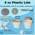 Dome Lids C95 for 95mm pp cups, 2000 per case (for all three sizes 12 oz, 16 oz, and 20 oz) Also fits 8 oz paper containers 88808 Online Sale