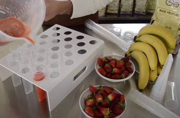 Fruit Tube Container with Lid Supply