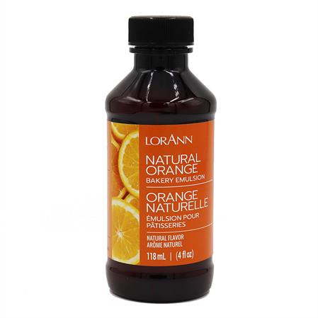 Orange (Natural) Bakery Emulsion - 4 oz. - 16 oz. - 1 Gallon - 5 Gallons - Bakery Emulsions Canada For Cheap