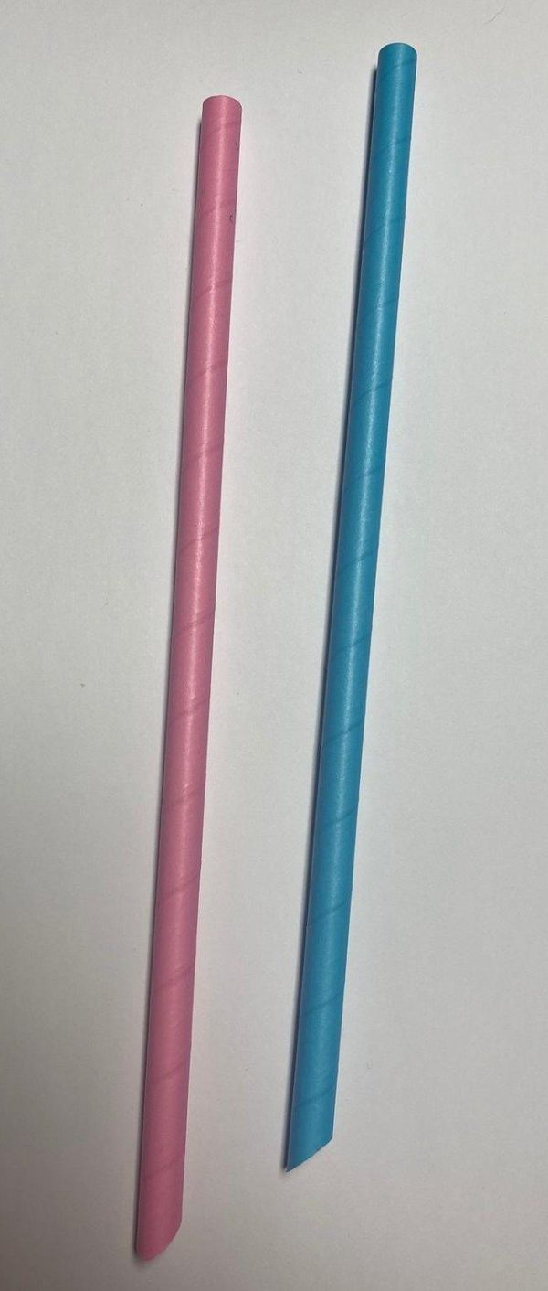 Paper Cold Drink Straws, Individually Wrapped - 4000 - Eco Friendly - Assorted Colors Online Hot Sale