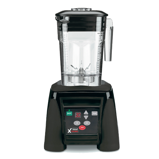 MX1100XTXP Heavy-Duty Blender with Electronic Keypad, Timer & Stackable 48 oz Copolyester Jar by Waring Commercial Discount