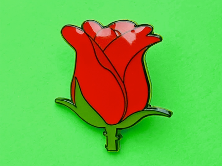 Red Rose Pin Discount