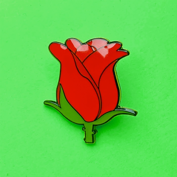 Red Rose Pin Discount