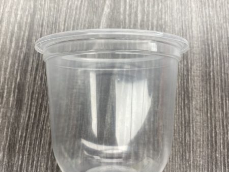 U360 - U Shaped PP Clear Cups 95mm - 360cc (12 oz.) 1000 cups. Perfect for cup sealing machine and or dome and flat lids. Cheap