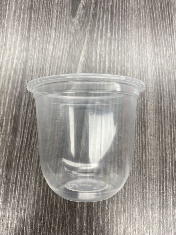 U360 - U Shaped PP Clear Cups 95mm - 360cc (12 oz.) 1000 cups. Perfect for cup sealing machine and or dome and flat lids. Cheap