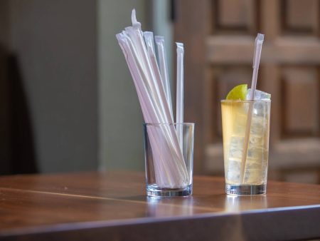 Paper Cold Drink Straws, Individually Wrapped - 4000 - Eco Friendly - Assorted Colors Online Hot Sale