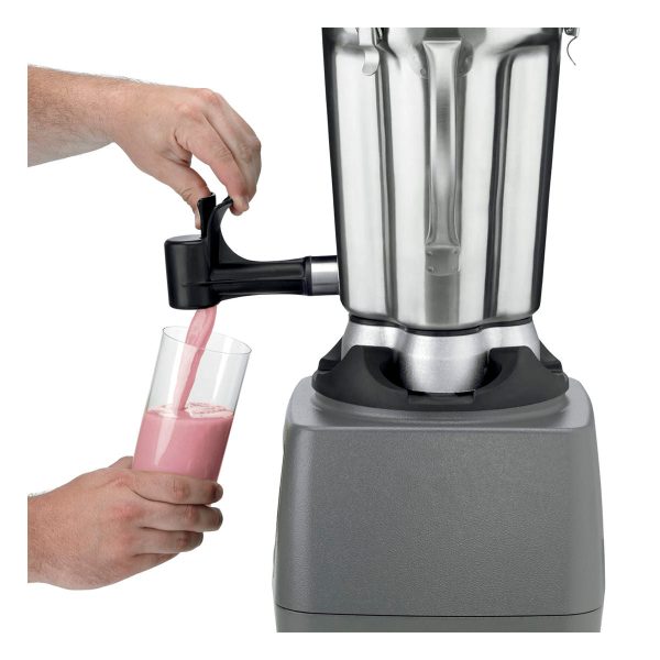 CB15TSF Heavy-Duty One Gallon Food Blender with Spigot & Timer by Waring Commercial For Cheap