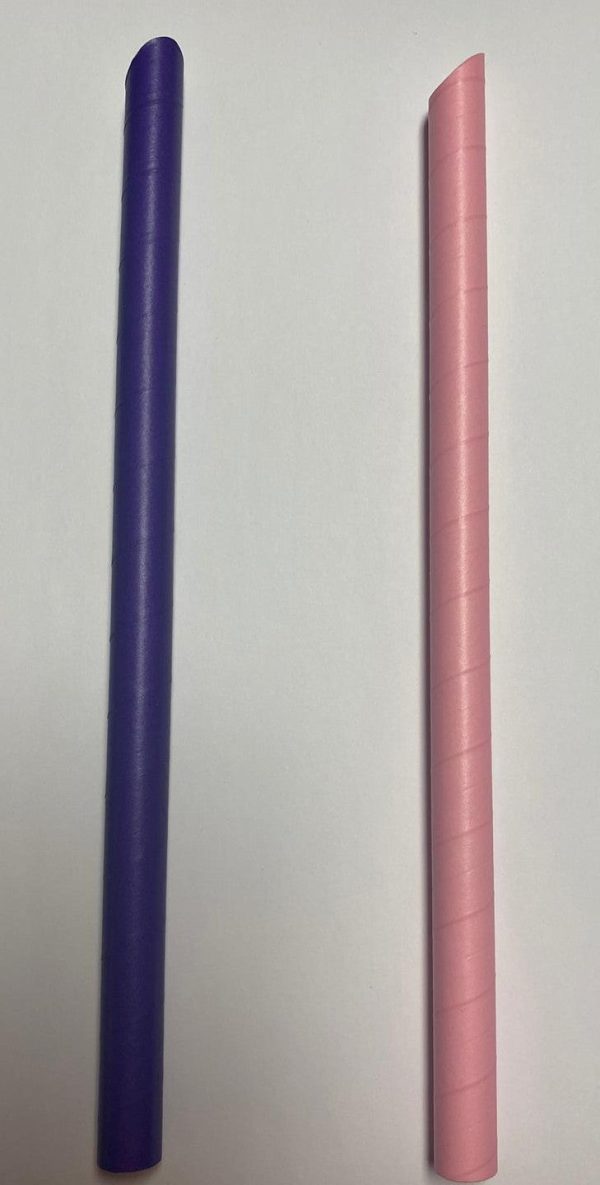 Paper Bubble Tea Boba Straws, Individually Wrapped - 1800 per case - Bio-degradable - Eco Friendly - Assorted Colors Online now