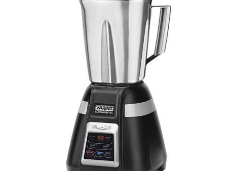 BB340S  Blade Series  Medium-Duty Blender with 99 Second Timer & 48 oz Stainless Steel Jar by Waring Commercial Discount