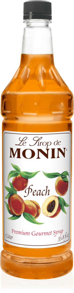 Peach - Monin - Premium Syrups and Flavourings - 4 x 1 L per case Online Sale