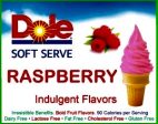 Dole Raspberry Soft Serve Mix - 4.4 Lbs. Bag - Case (4 X 4.4lb Bags) Online Sale