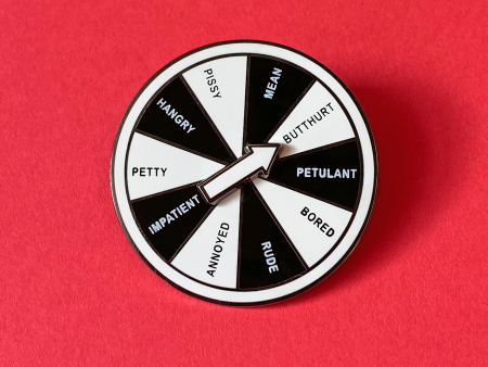 Butthurt Wheel Pin [Spins!] Online Hot Sale