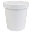 Lids for Premium Ice Cream To Go Containers, Pint 16 oz 437ml, 1000 Lids per case Hot on Sale