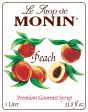 Peach - Monin - Premium Syrups and Flavourings - 4 x 1 L per case Online Sale