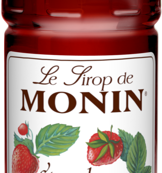 Strawberry - Monin - Premium Syrups and Flavourings - 4 x 1 L per case For Cheap