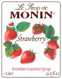 Strawberry - Monin - Premium Syrups and Flavourings - 4 x 1 L per case For Cheap