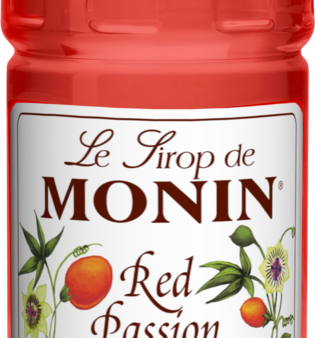 Red Passion Fruit - Monin - Premium Syrups and Flavourings - 4 x 1 L per case Fashion