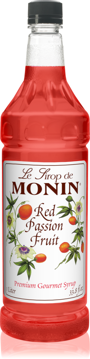 Red Passion Fruit - Monin - Premium Syrups and Flavourings - 4 x 1 L per case Fashion