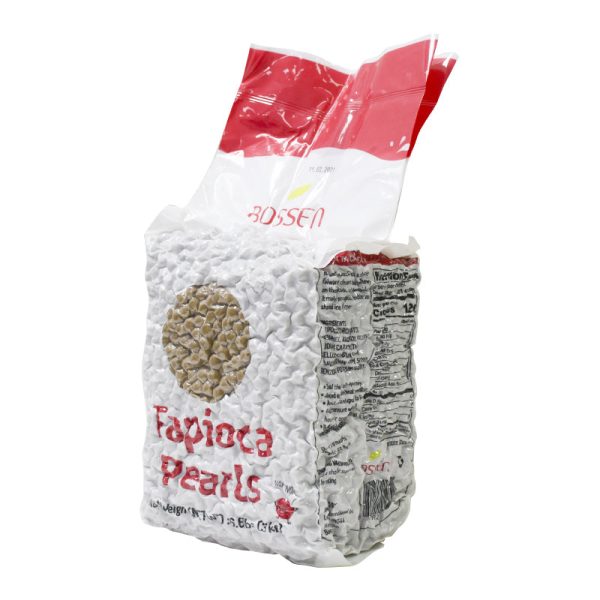 Tapioca Pearls Boba - Bossen Boba (3kg) | Case of 6 Bags | 60 Cases to a Pallet | Tapioca Pearls Foodservice Canada For Cheap